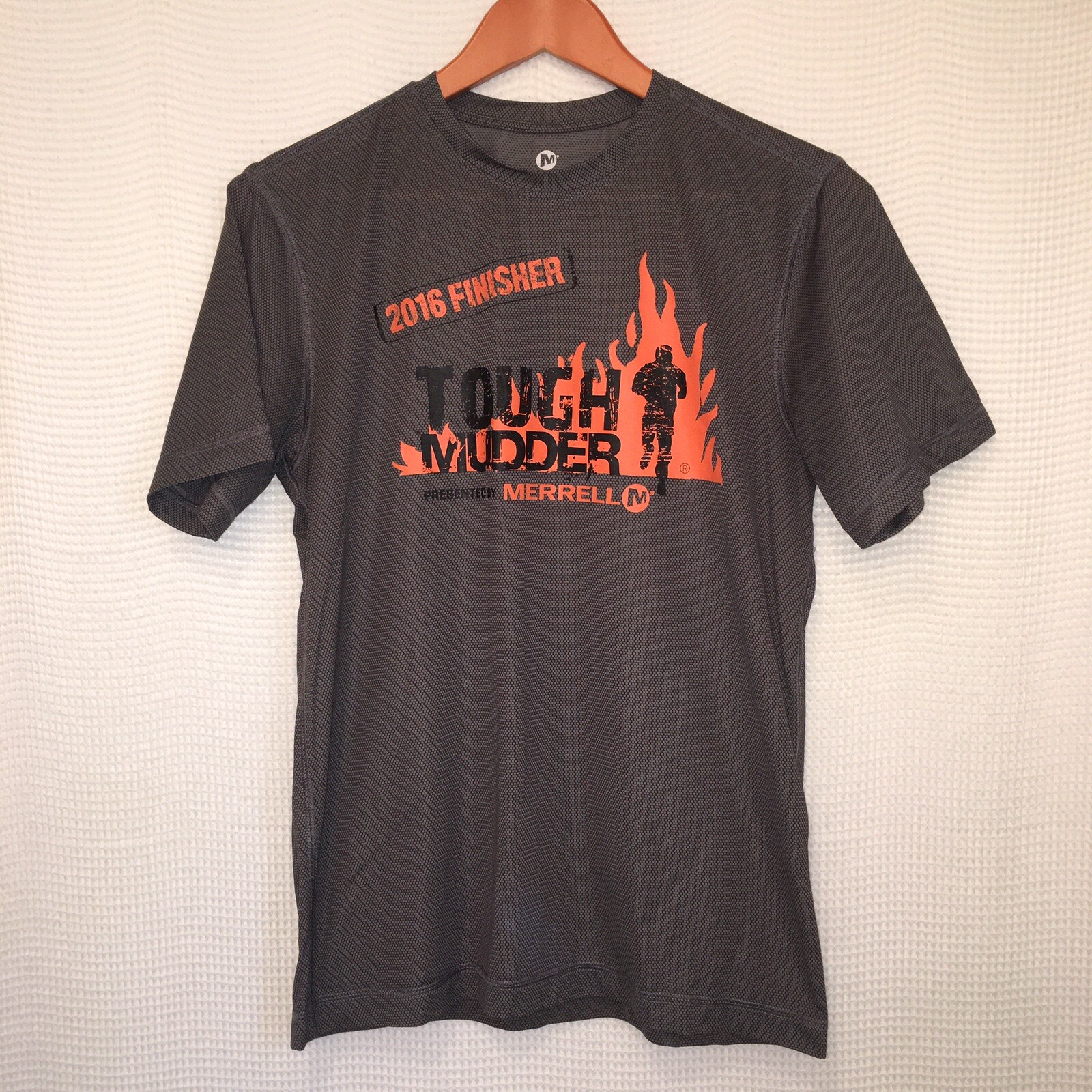 Merrell Tough Mudder 2016 Finisher Select Wick Shirt Mens Womens Small Race gallery