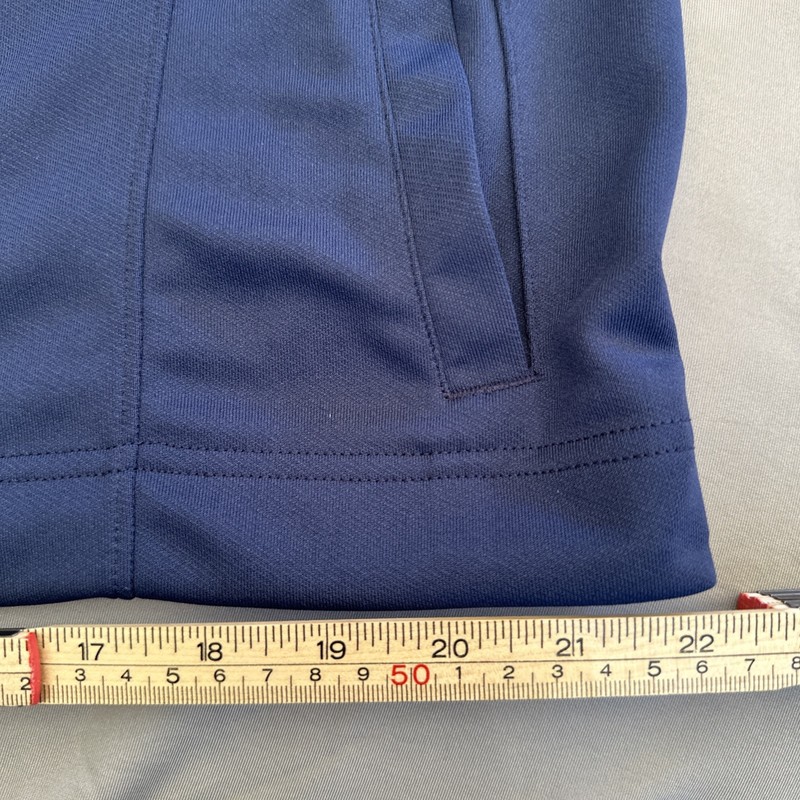 Black Clover Shirt Mens Large Dark Navy 1/4 Zip Mock Neck Golf Stretch Pockets gallery