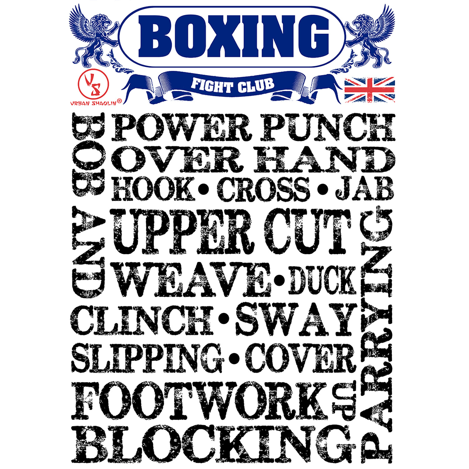 Boxing Fight Club Vest Top, Regular Fit, White gallery