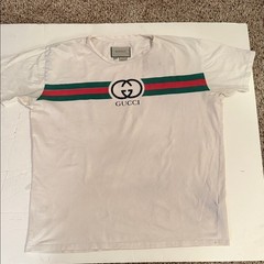 GUCCI 3x Men’s Crew neck T Shirt. Gently Used Condition. Comes in box! PTP 24″.