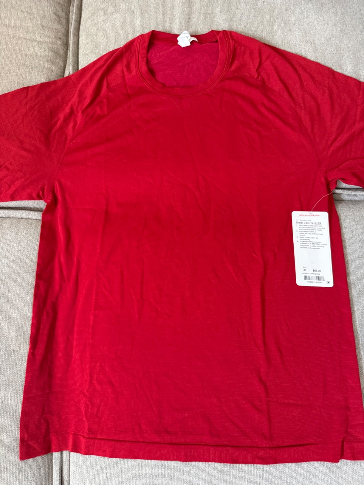 Mens Lululemon Metal Vent Tech Short Sleeve Shirt gallery