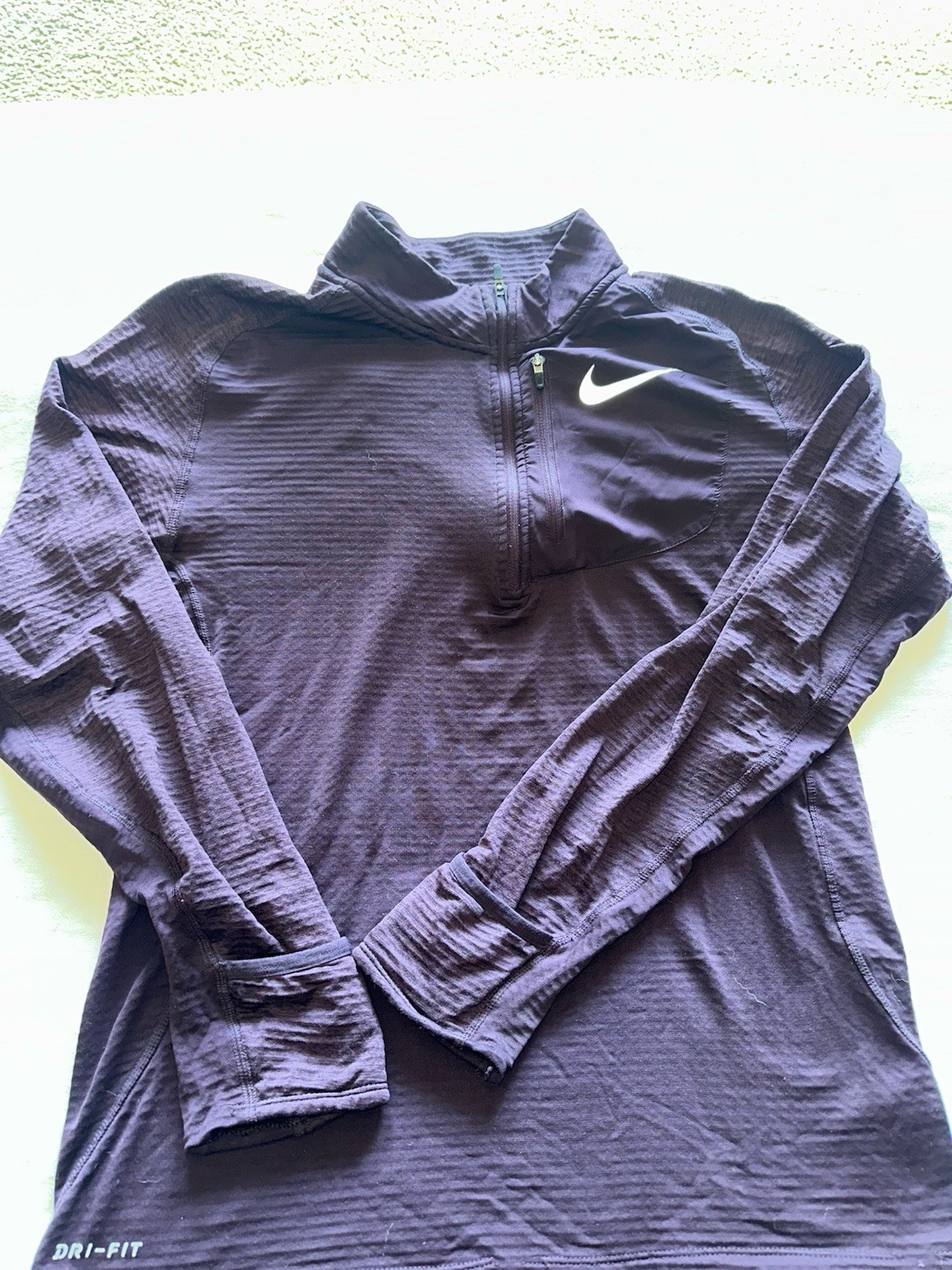 ⭐ NIKE THERMA SPHERE 3.0 ELEMENT DRI FIT RUNNING HALF ZIP CU6087-010 SZ S gallery