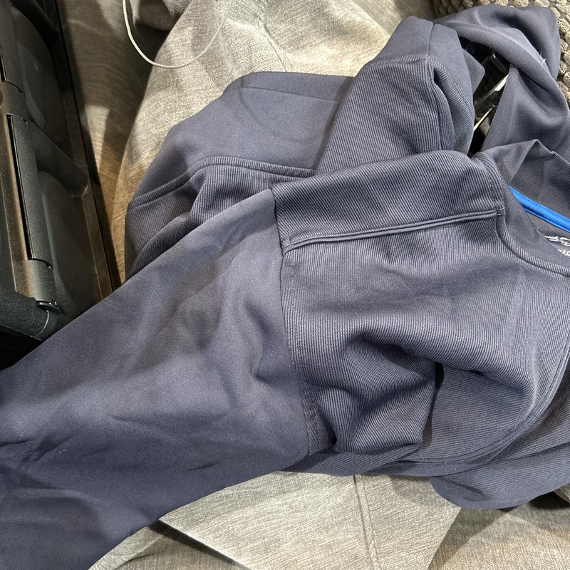 Tommy Armour DRI-LOGIC Mens S 1/2 Zip Athletic Golf Pullover Blue gallery