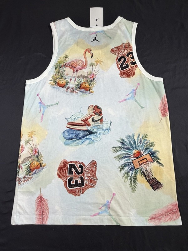 Nike Air Jordan Flight Essentials Flamingo Men's Tank Top Sz Medium HJ2403-100 gallery