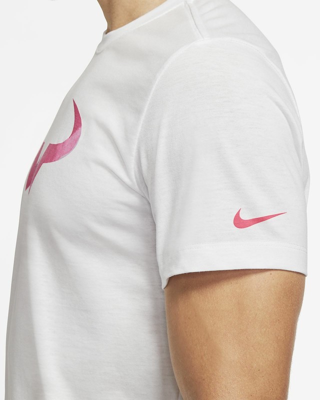 Nike Court Dri-Fit Rafa Nadal Men's Tennis T-Shirt CD2144-100 gallery