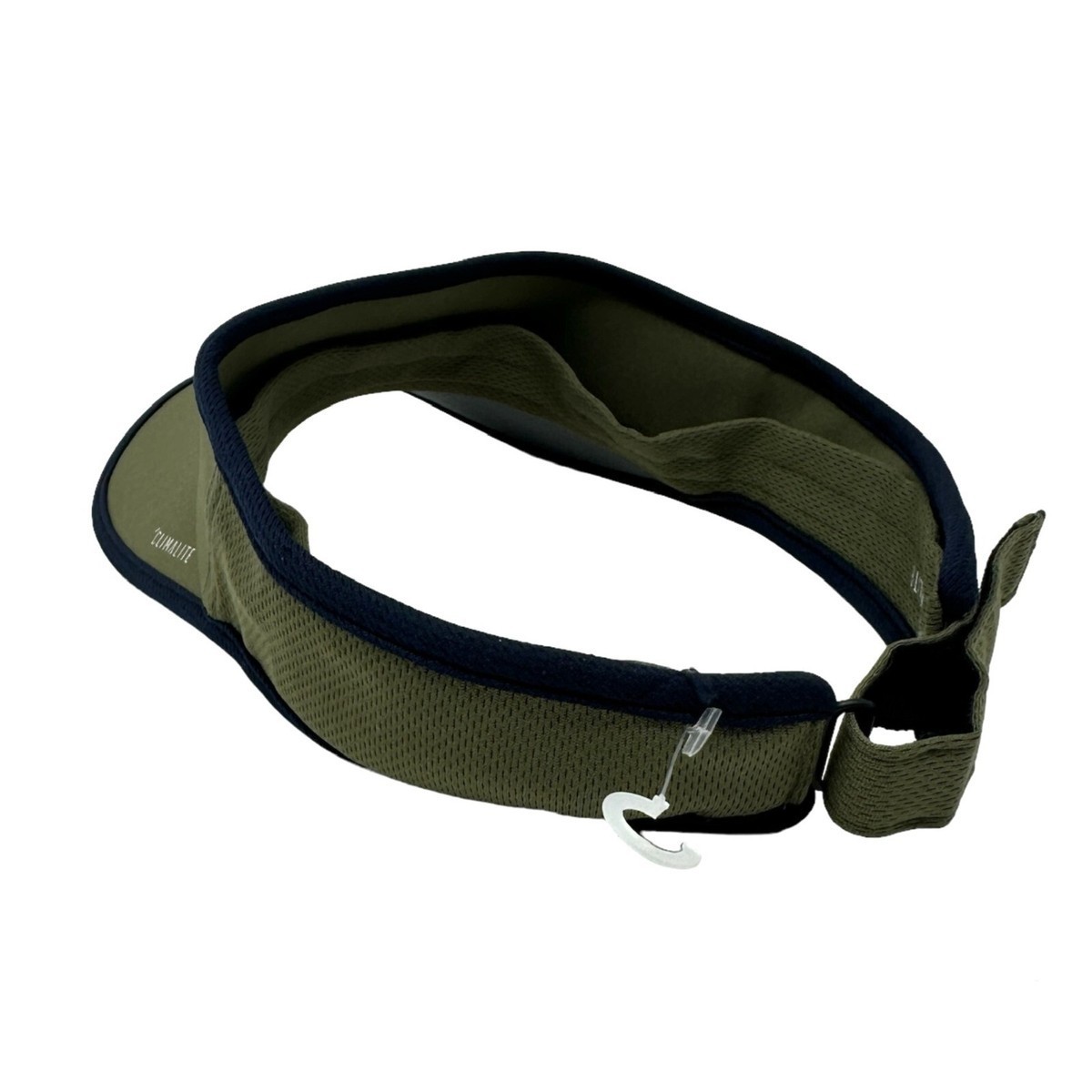 Adidas ClimaliteAdjustable Sun Visor Oliver Green Moisture Wicking SunVisor gallery