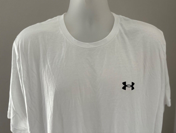 Under Armour White Loose Fit S/S Tee 6001180 Size 2XL,XXL gallery