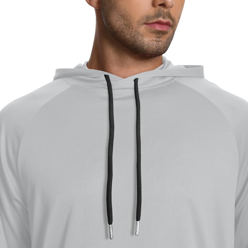 Men's 5-Pack Lightweight UPF 50+ Long Sleeve Sun Protection Performance Hoodie gallery