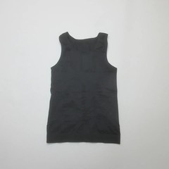 Meetyoo Mens Compression Vest Size L Black Athletic Gym Running Workout Tank Top