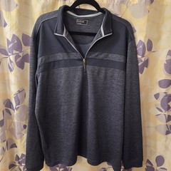 Bolle 1/4 Zip Pullover, Blue Mens Grey XL
