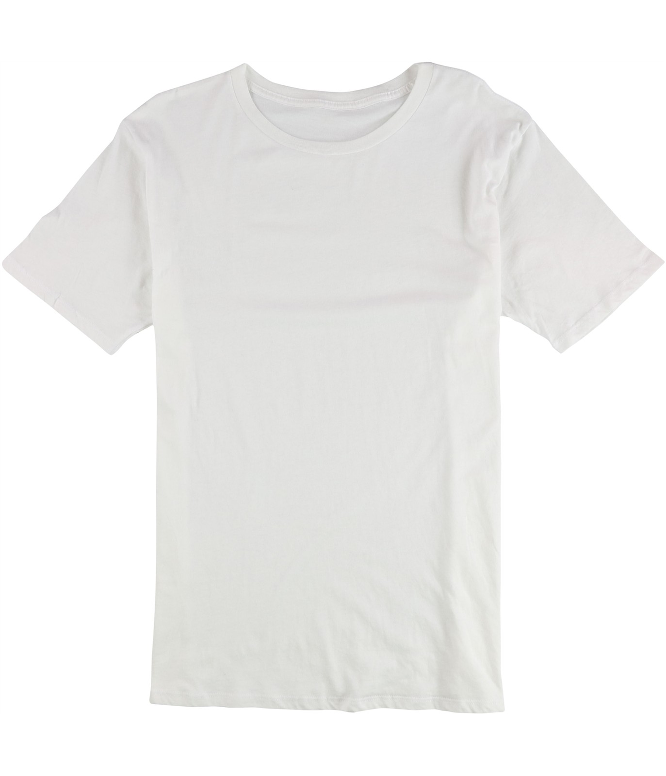 Tags Weekly Mens Solid Basic T-Shirt, White, Small gallery