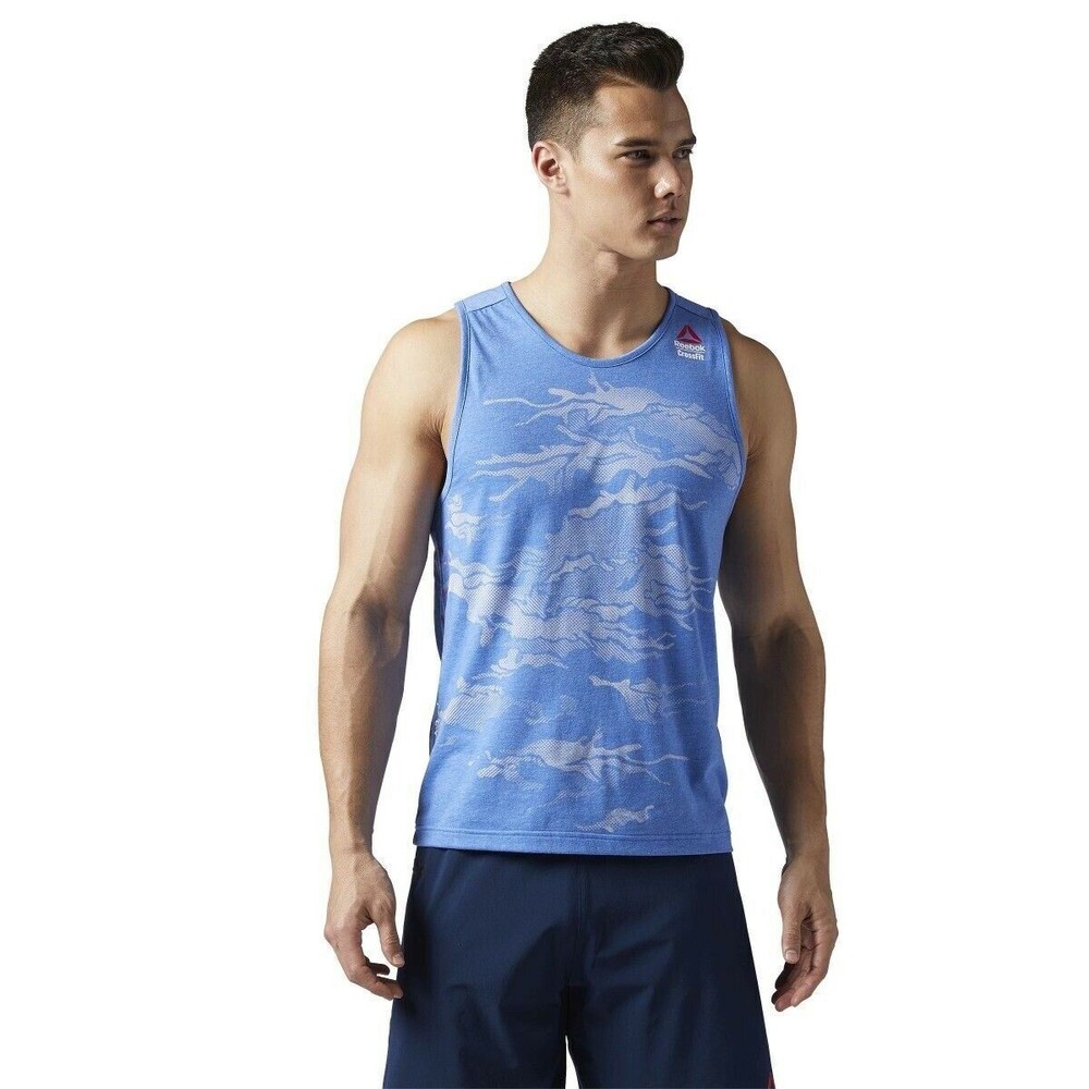 [BR4700] Mens Reebok Crossfit Burnout Tank