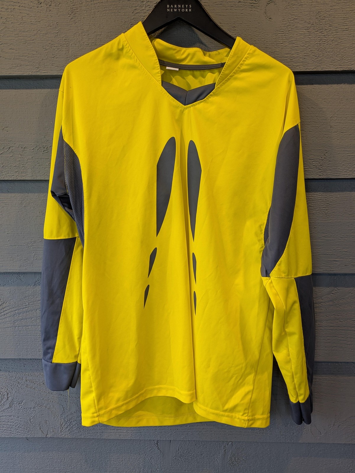 GOOL Jersey Mens Medium Yellow Padded Goalkeeper Long Sleeve Uvaldo 1 Soccer gallery