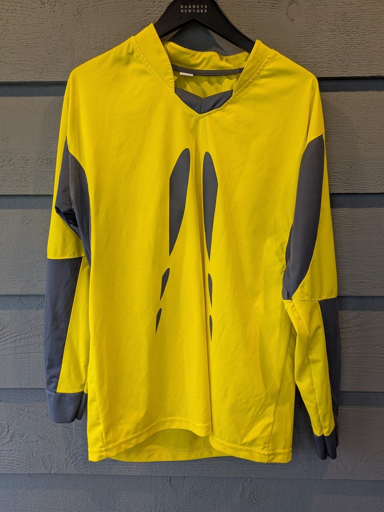GOOL Jersey Mens Medium Yellow Padded Goalkeeper Long Sleeve Uvaldo 1 Soccer