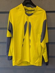 GOOL Jersey Mens Medium Yellow Padded Goalkeeper Long Sleeve Uvaldo 1 Soccer