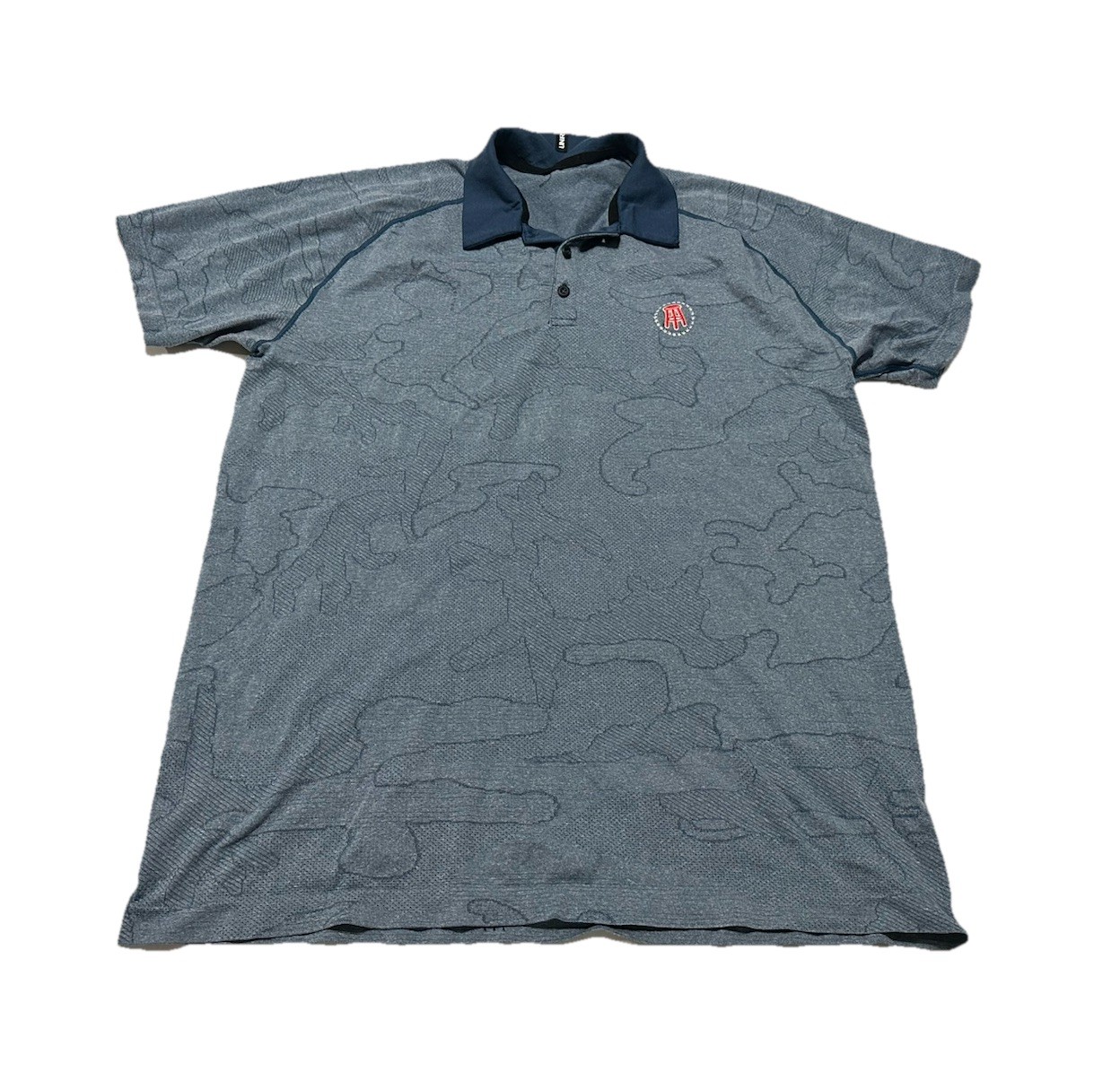 UNRL x Barstool Sports Men’s Performance Polo Stretch Blue Size XL gallery