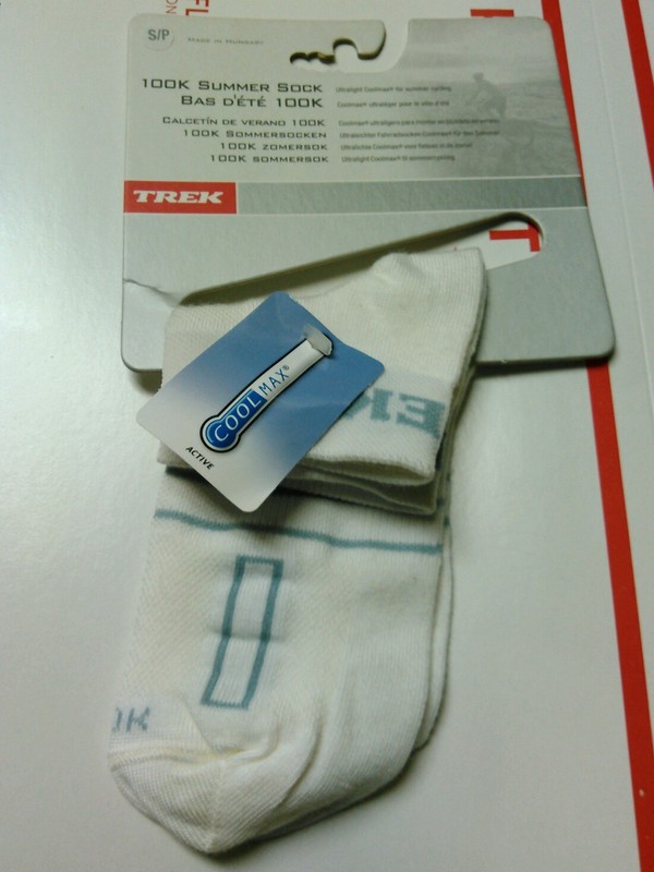 Trek Cycling Socks size small new gallery