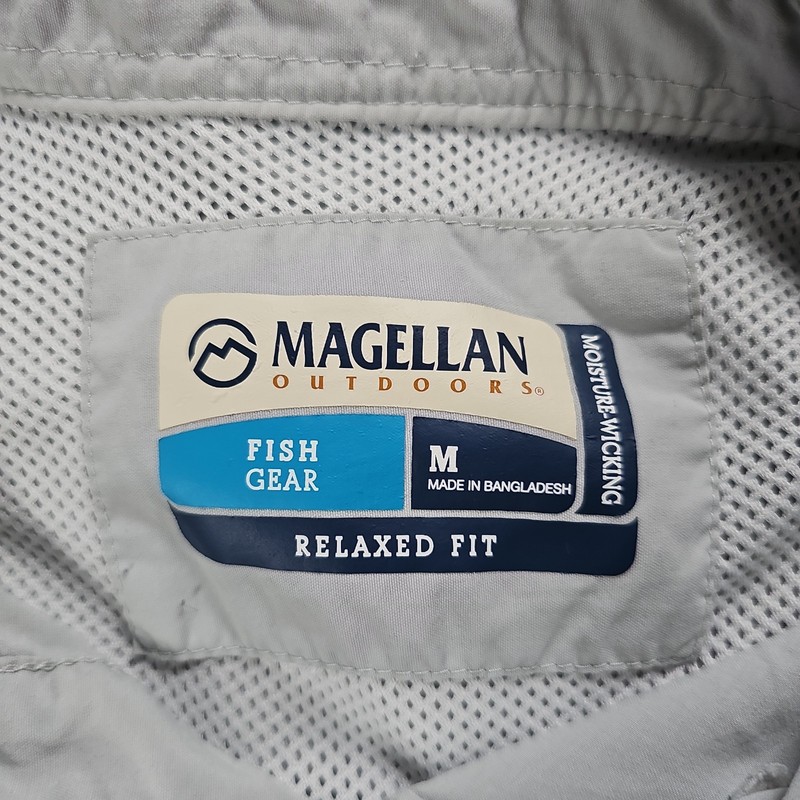 Magellan Outdoors Men's Medium Relaxed Fit Moisture-Wicking Fish Gear gallery