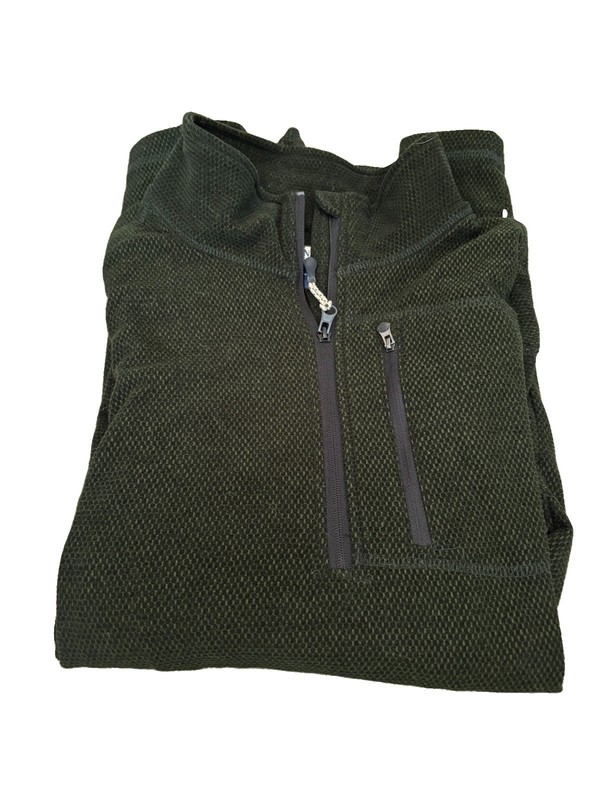 Magellan Men’s Pullover 1/4 Zip XL Dark Charcoal Long Sleeve gallery