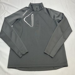 Sunice Allendale Shirt Mens Medium Gray 1/4 Zip Golf Stretch Performance S77000