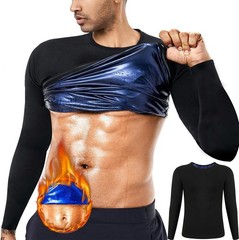 Sauna Sweat Suit Weight Loss Shapewear Boxing Top Shirt Waist Vest Trainer Sport