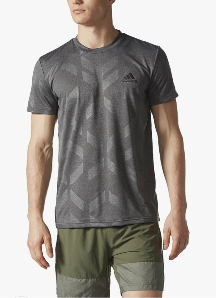 Adidas Men's Training Essential Printed Tech Tee, Size XL