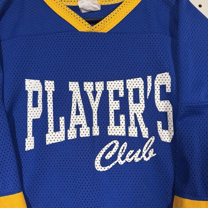 Rec League Hockey Jersey, Players Club, Mens, Blue Yellow White, #11 gallery