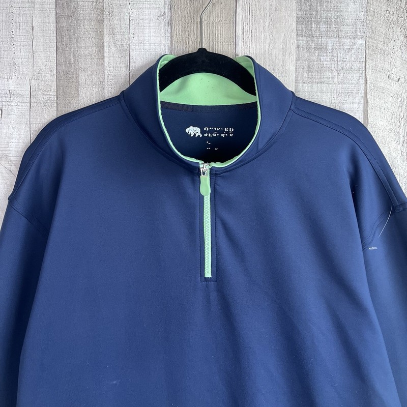 Onward Reserve Golf Performance Quarter Zip Pullover Size Men’s XXL Naval Blue gallery