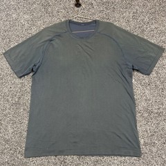 Lululemon Metal Vent Tech Short Sleeve Shirt Mens XL Dark Grey Slate Training