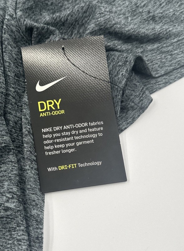Nike Dri-FIT Anti Odor Shirt Mens XL Running Training Top Heathered(546) gallery