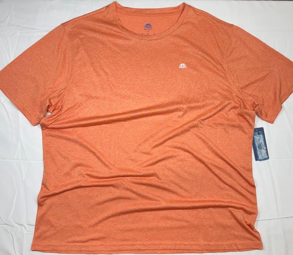 HAVANA JIM ' MENS ' COOL TECH TEE ' CORAL ' EXTRA LARGE - UPF PROTECTION gallery