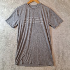 NOBULL CrossFit T-Shirt Mens Small Gray Short Sleeve Magic Art Science Fun Tee