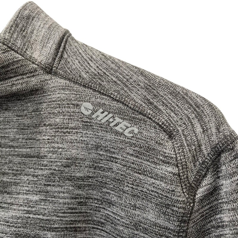 Hi-Tec Men’s Gray Quarter Zip Performance Pullover Activewear Shirt Size XL gallery