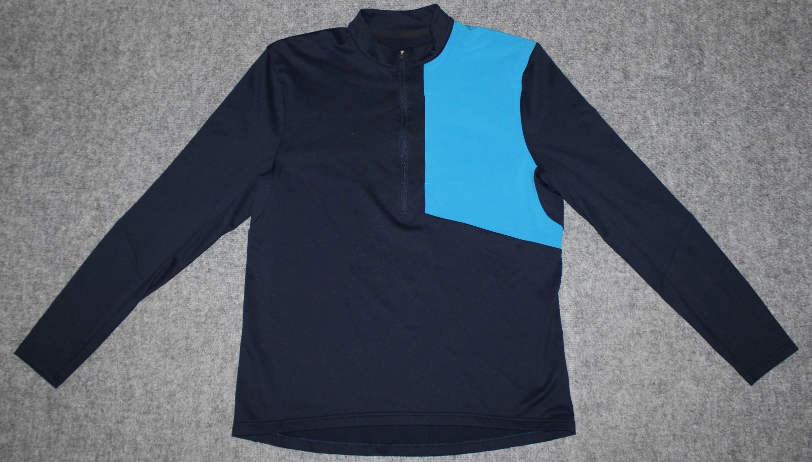 LULULEMON MEN'S DIVISION 1/2 ZIP LM3AR5S Running Training Blue sz L Pullover gallery