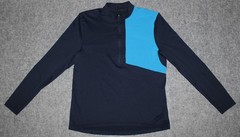 LULULEMON MEN’S DIVISION 1/2 ZIP LM3AR5S Running Training Blue sz L Pullover