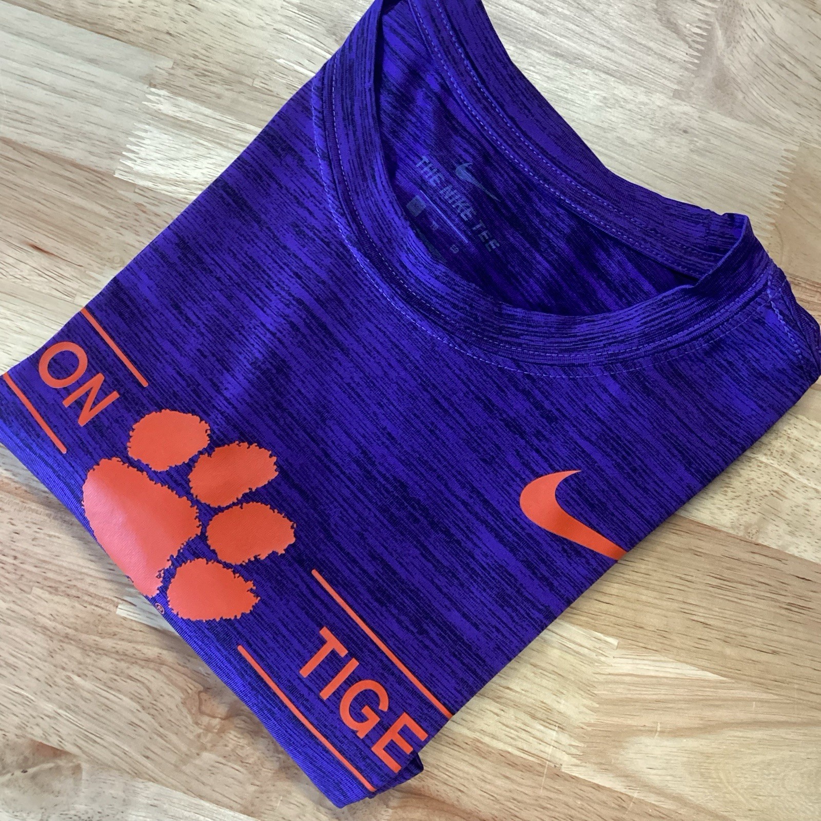 Men’s Nike. Lesson Tigers Performance Tee XL Purple gallery