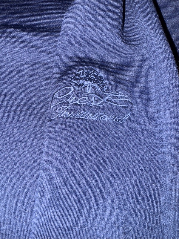 ⛳️Peter Millar Perth Performance 1/4 Zip Crown Soft Stretch Pullover Blue Golf gallery