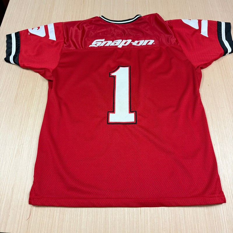 Vintage Snap On Tools Jersey Racing XXL Stitched men's 90s y2k football gallery