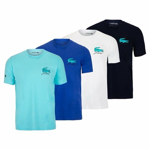 Lacoste Men's T- Shirt Miami Open 2020 Spine Tattoo Graphic Tennis