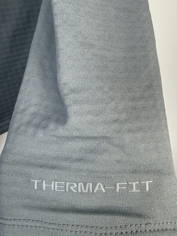 Nike Sweater Mens Small Gray Running Pullover 1/2 Zip Therma-Fit Element Repel gallery