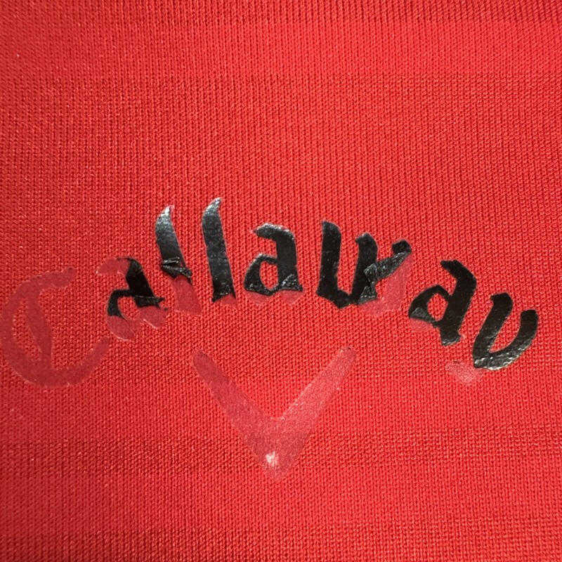 Callaway Golf Polo Shirt Men’s XL Red Opti-Dri Performance Short Sleeve gallery