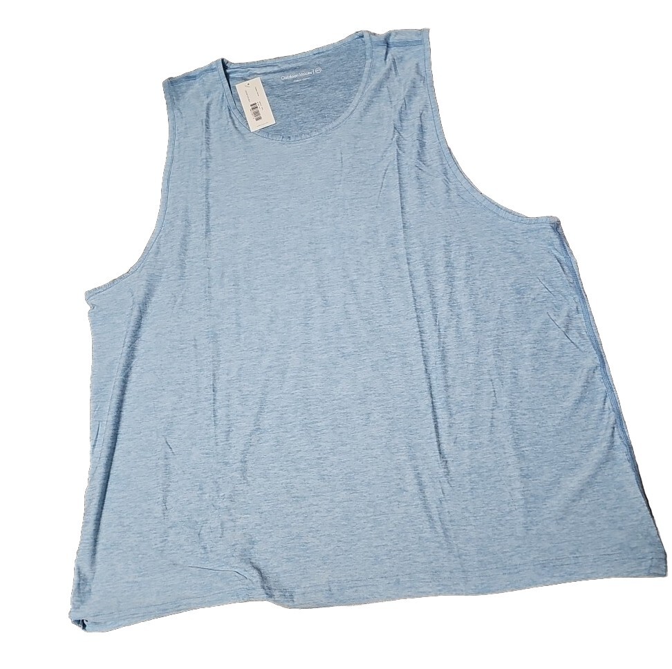 Outdoor Voices Cloudknit Tank Top, Size XXXL, Heathered Blue All Day Tank NWT gallery