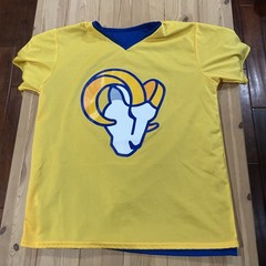 Los Angeles Rams Reversible Logo Jersey Shirt Oversized 2XL?