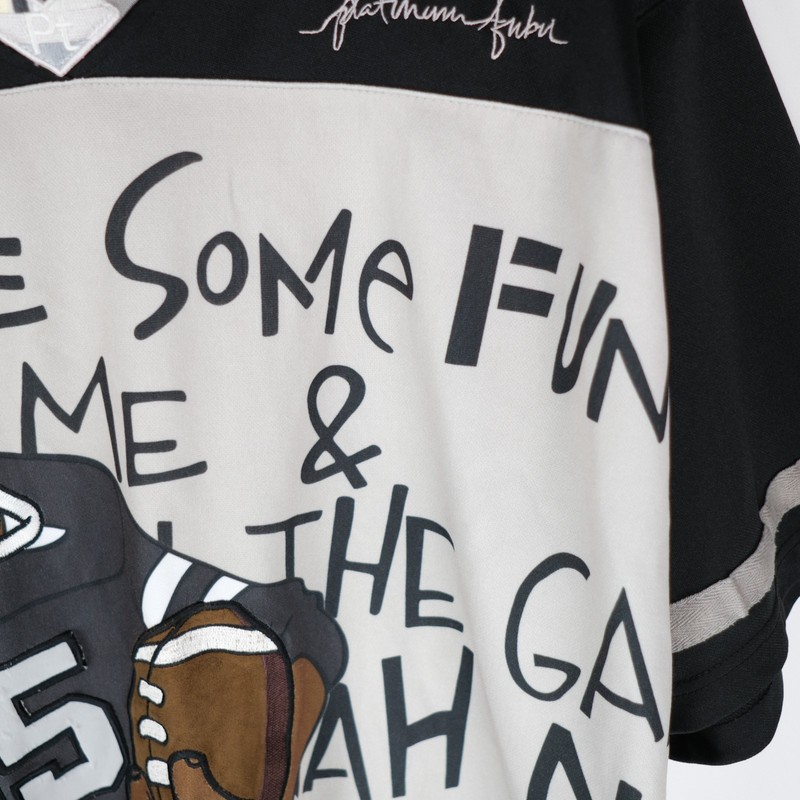 Platinum Fubu Fat Albert Football Jersey SIZE READ* gallery