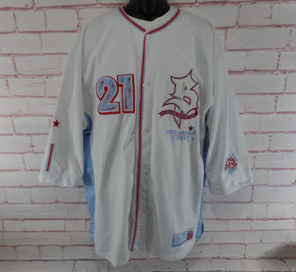 Rare Vintage Y2K South Pole MLB Style Baseball Jersey 2XL Multicolor XXL