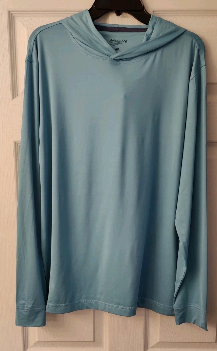 NWT LARGE johnnie-O Talon Performance Hoodie Pullover MSRP $118 gallery