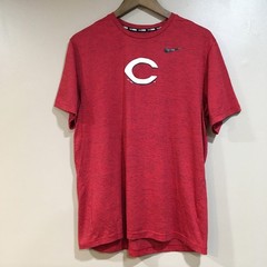 Nike Baseball Cincinnati Reds MLB Performance T-Shirt Mens L Red Athletic Logo