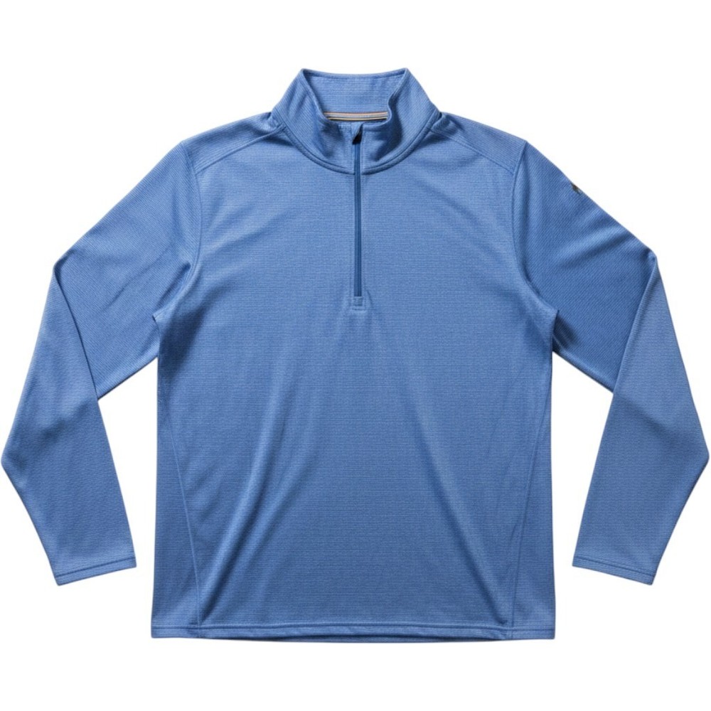 Smartwool 1/4 Zip Pullover XXL Blue Striped Merino 150 Base Layer Gorpcore