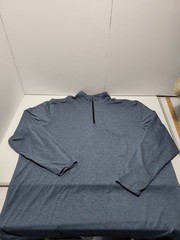Truewerk Pullover Mens 3xl Blue B2 Chill Quarter Zip Performance 1/4 Zip