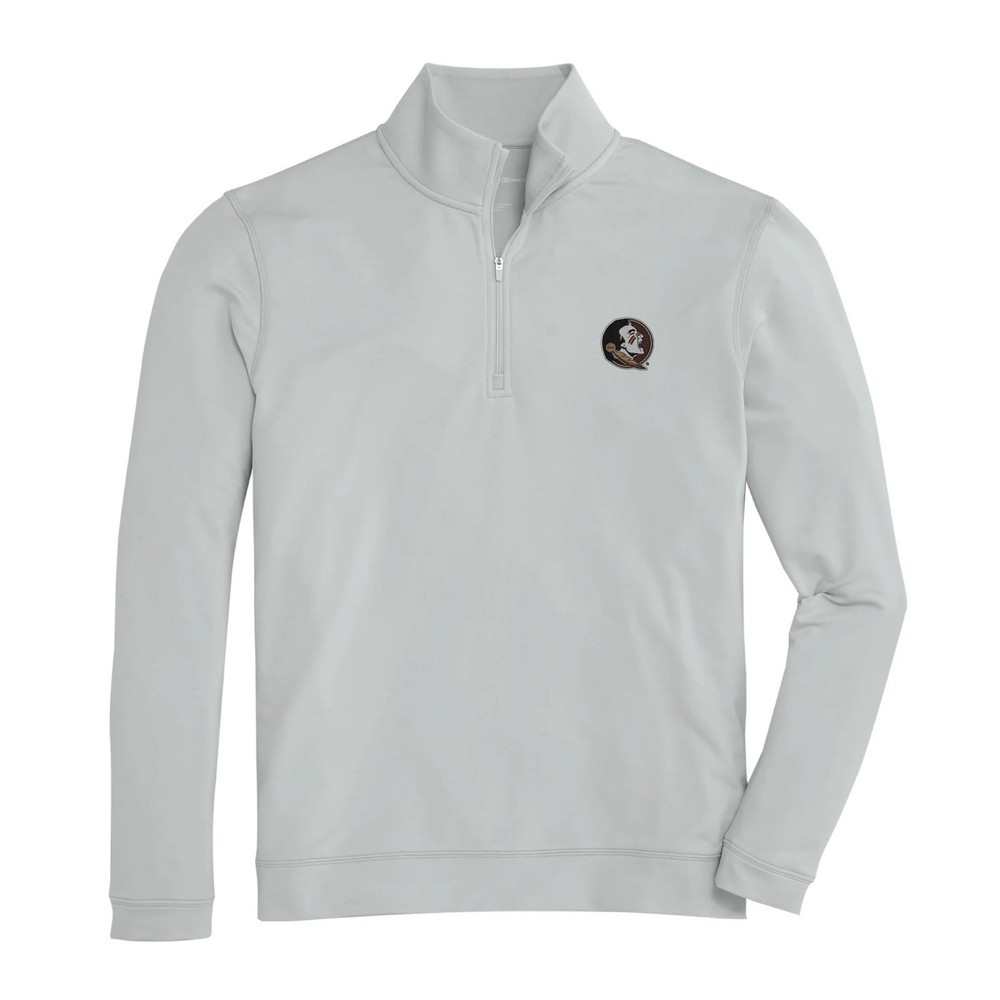 Florida State Onward Reserve Pullover Mens L Grey 1/4 Zip Long Sleeve BNWT